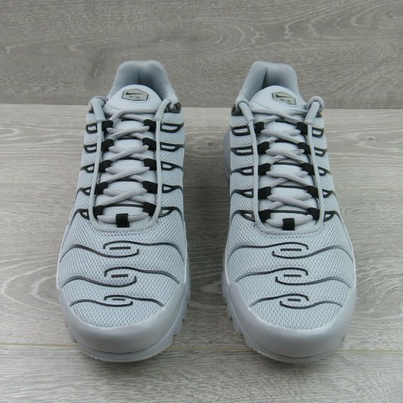 Nike Air Max Plus TN Grey Black Running Shoes - Picture 5 of 8